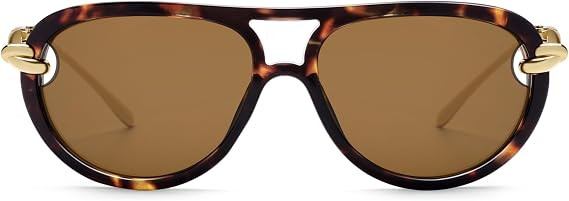 Appassal Trendy Knot Aviator Sunglasses for Women Men Vintage 90s Designer Shades AP3756 | Amazon (US)