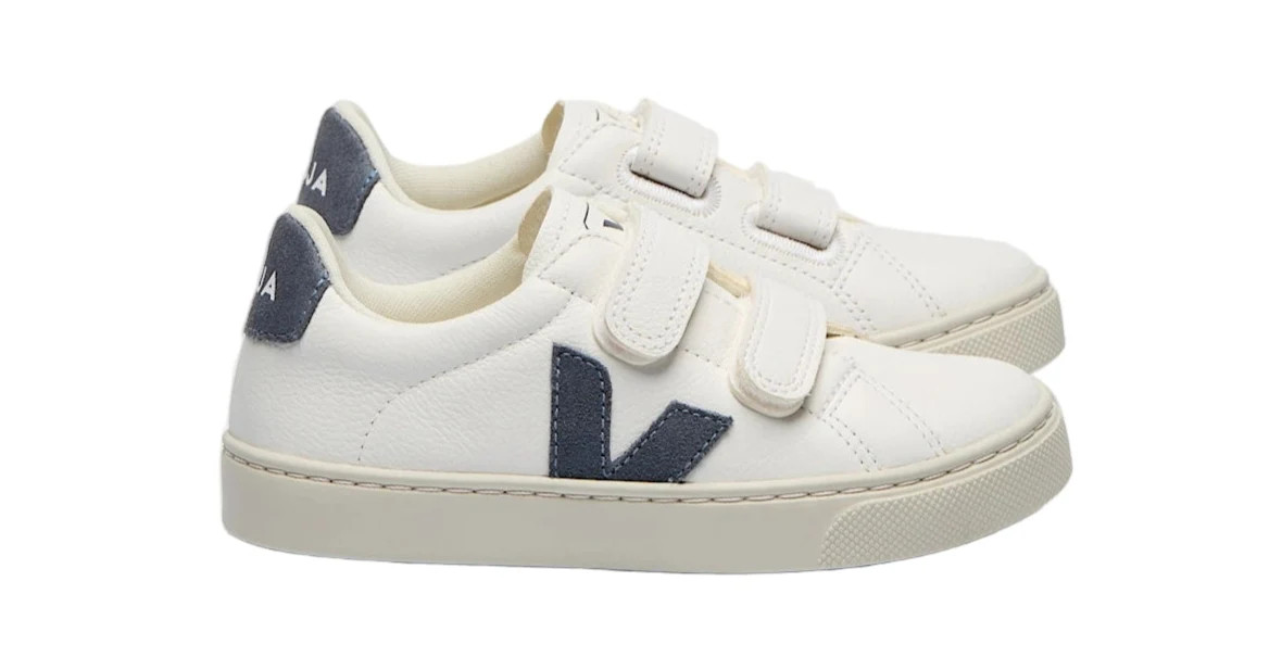 Veja Esplar Leather Sneakers- White California | JoJo Mommy