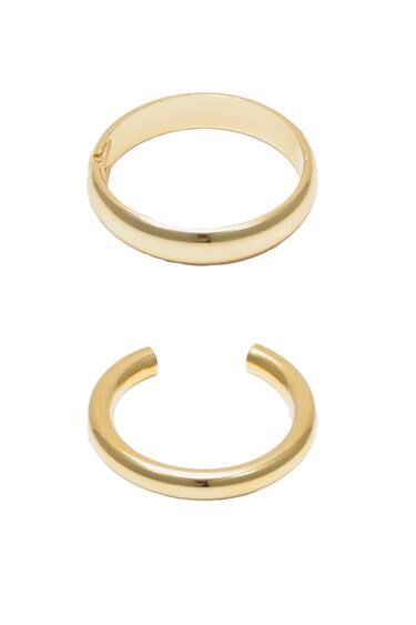 PACK OF 2 BANGLES | PULL and BEAR UK