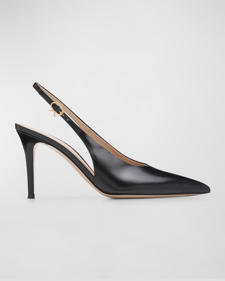 Gianvito Rossi Robbie Sling Pumps | Neiman Marcus