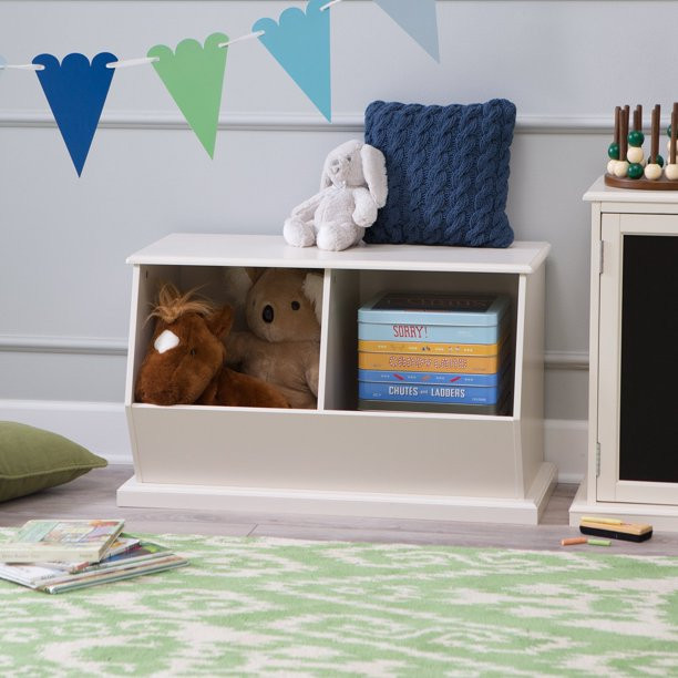 Classic Playtime Hopscotch Stackable Toy Storage | Walmart (US)