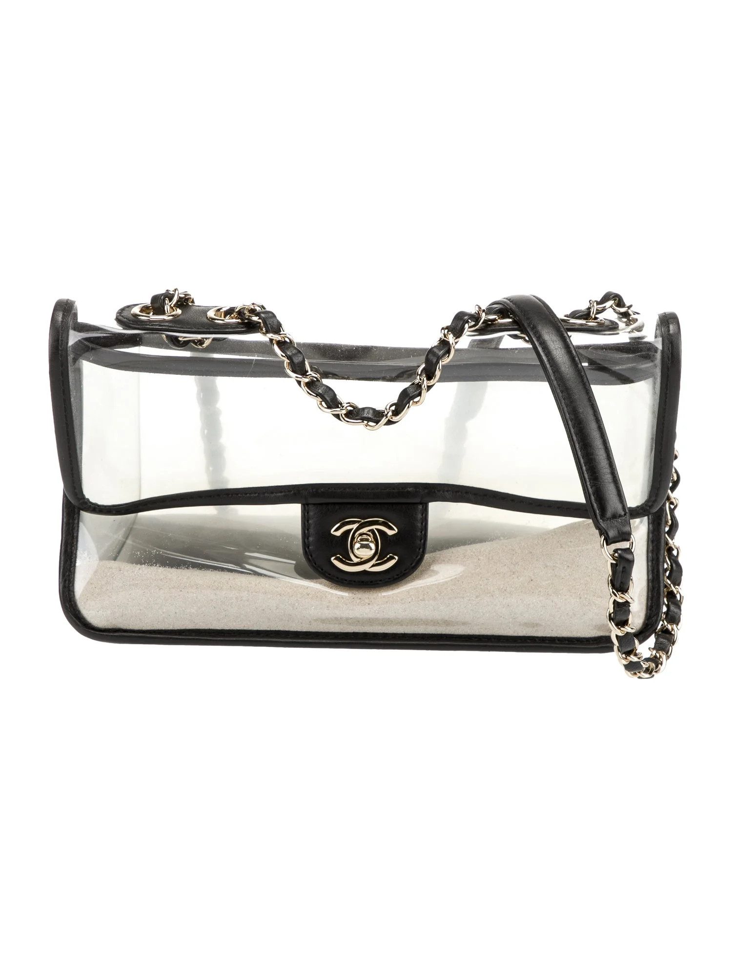 Medium Sand By The Sea Flap Bag | The RealReal