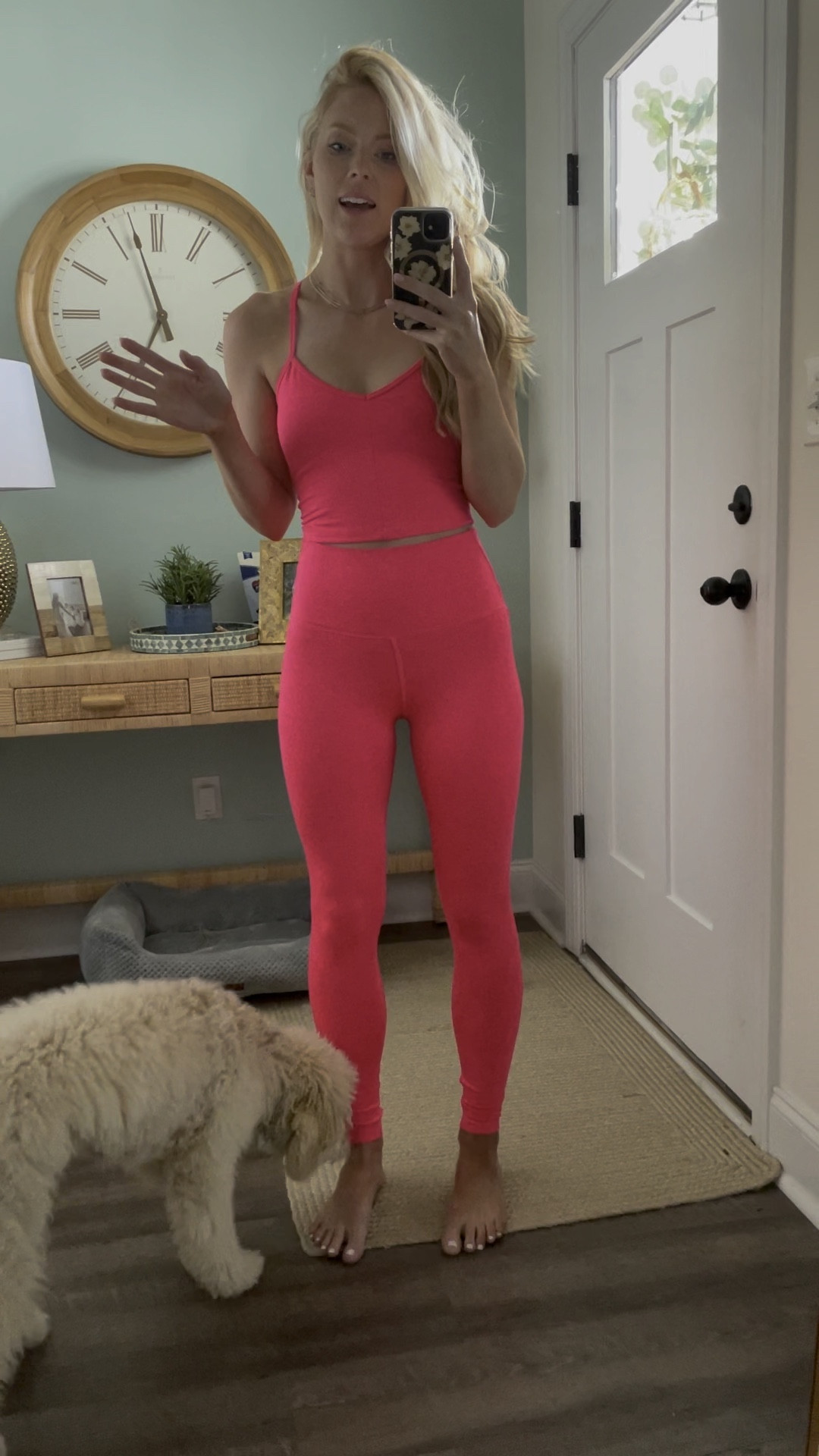 Target activewear! Great for yoga or lounging. Buttery soft material, heathered detailing, cropped tank and high waisted pants.  

*I tagged some other Target activewear I recently  and love in the “similar items.”

#target #activewear 

#LTKfindsunder50 #LTKfitness