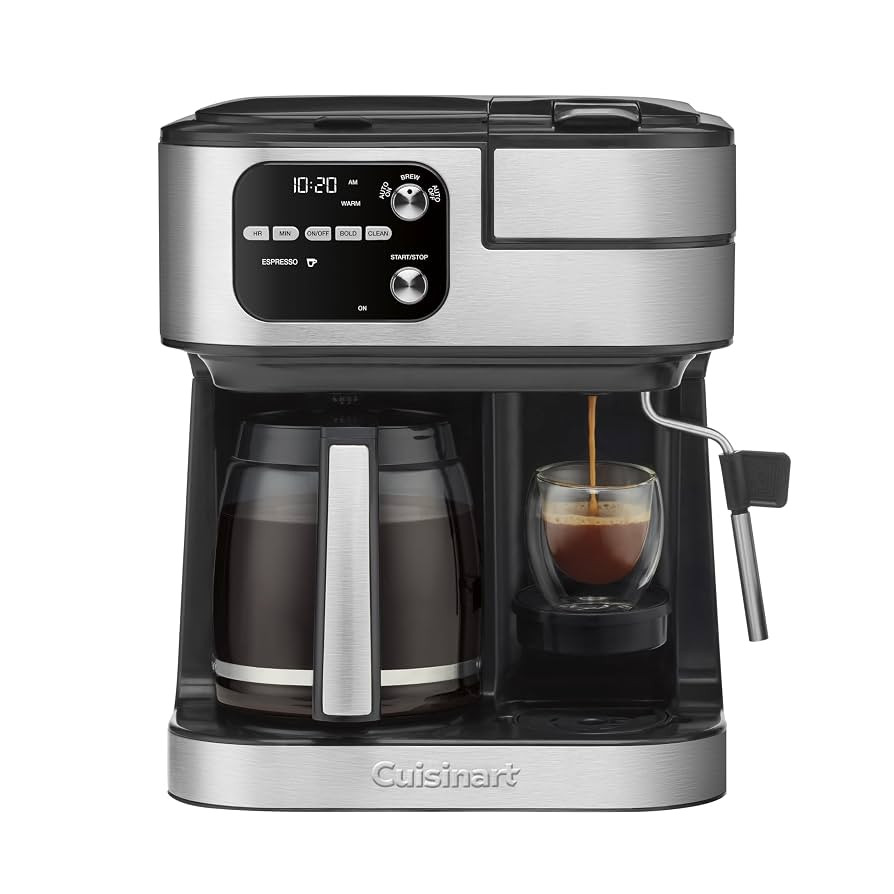 Cuisinart Coffee Center Barista Bar 4-in-1 Coffee Maker, Single-Serve Pods Compatible, Coffeemake... | Amazon (US)
