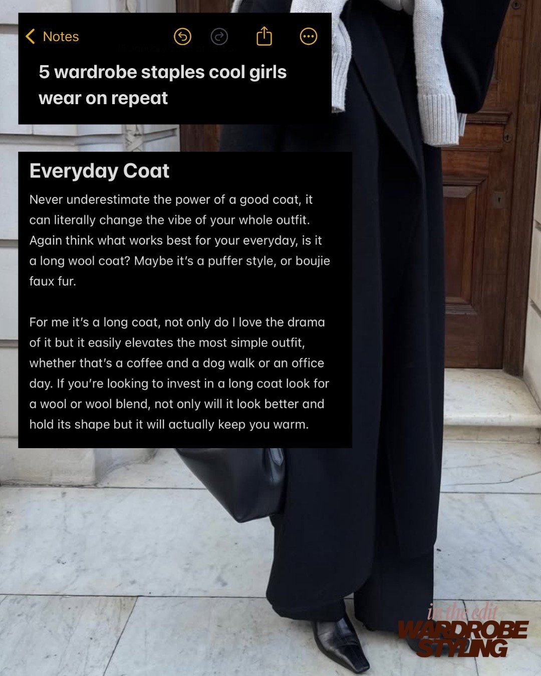 Wardrobe staples cool girls wear on repeat - everyday coat 

#LTKstyletip #LTKwinter #LTKeurope