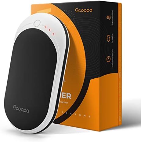 Amazon.com: OCOOPA Hand Warmers Rechargeable, 1 Pack 5200mAh Electric Portable Pocket Warmer/Powe... | Amazon (US)