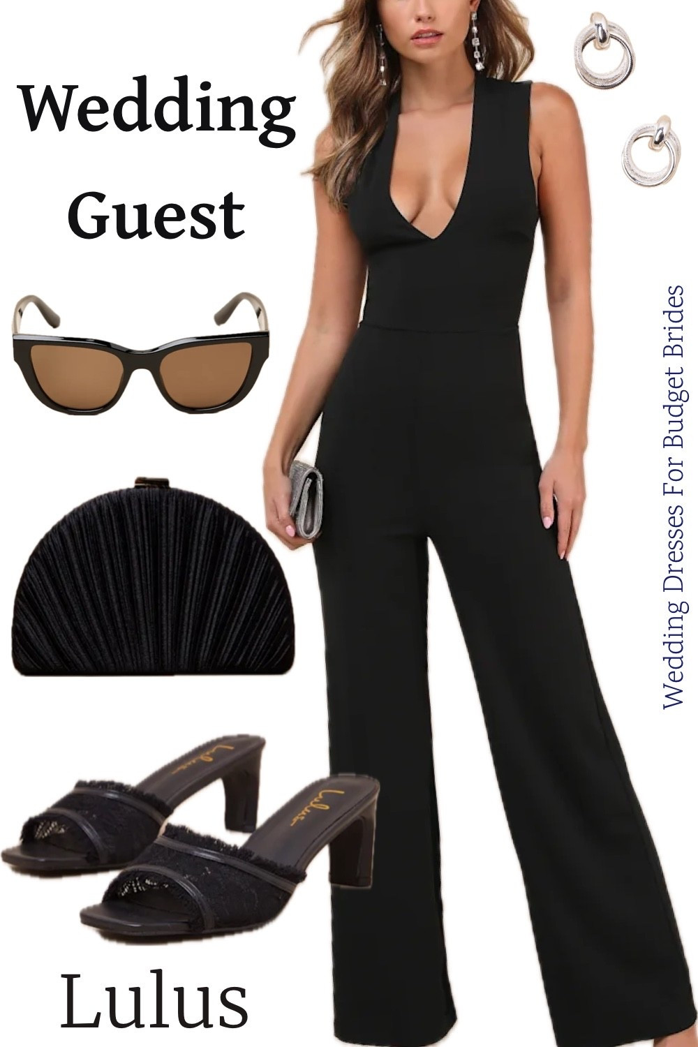 Wedding guests! 

How about this fun and flattering jumpsuit from Lulus for a daytime wedding? 

Other colors too. Dress it up or down for more versatile looks long after the wedding is over.