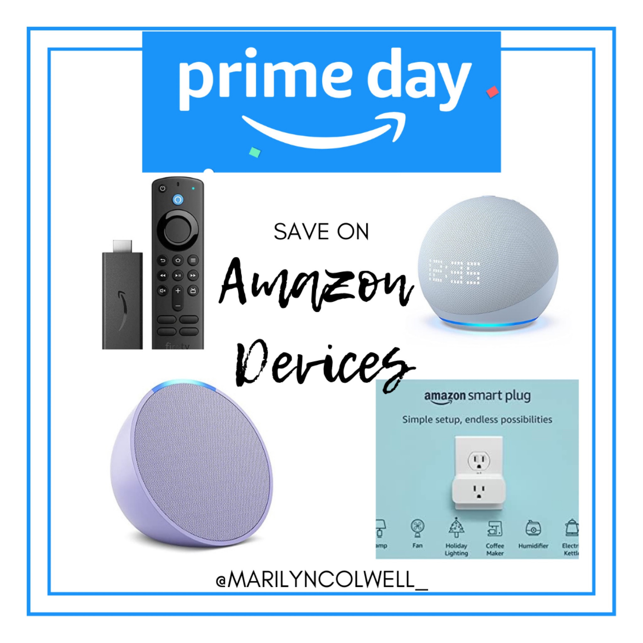 Amazon prime day deals 🫶🏻

Amazon devices, Amazon echo, Amazon fire stick, smart plug, gift ideas, Amazon finds 

#LTKsalealert #LTKxPrimeDay #LTKhome