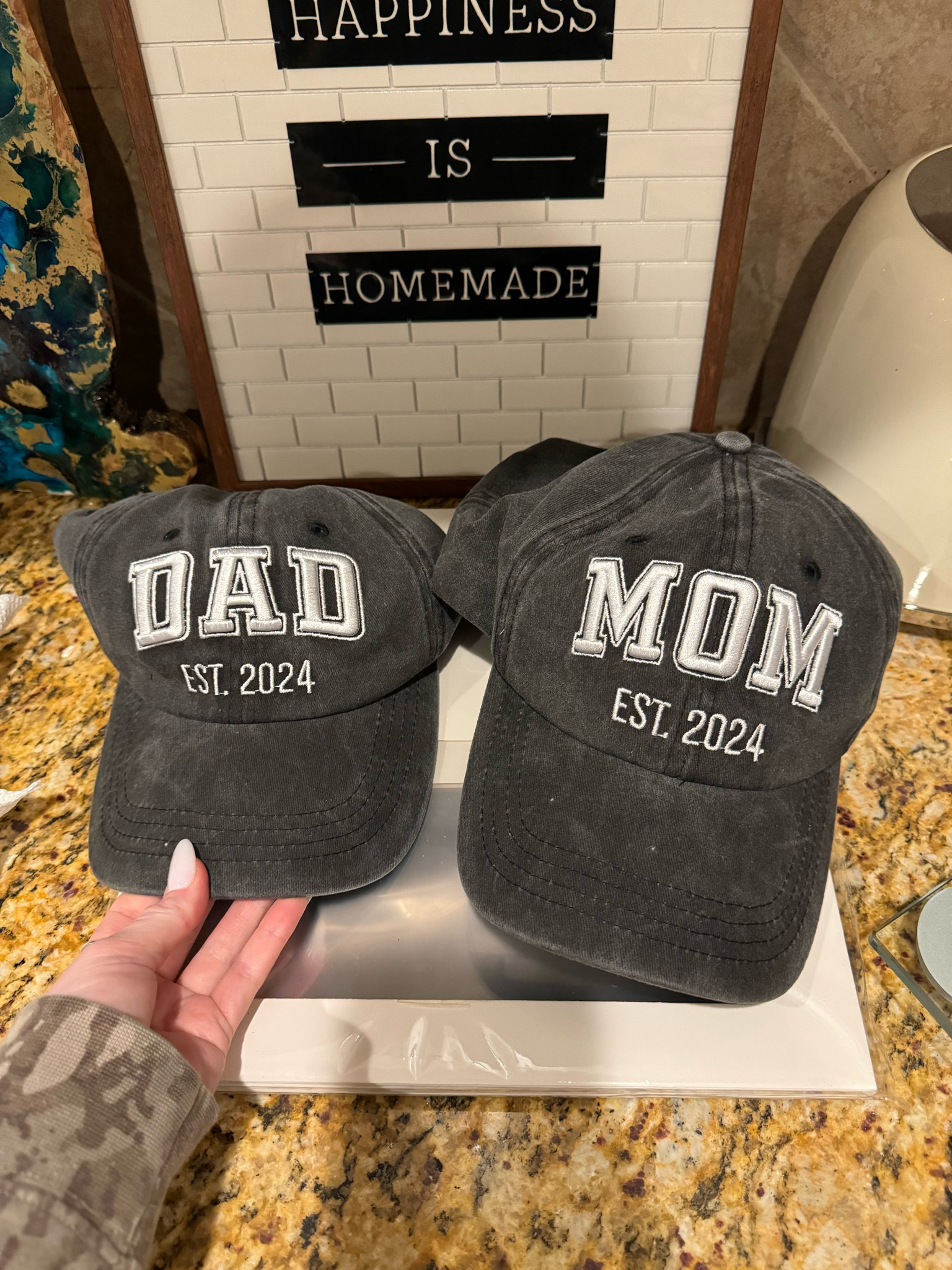 Expecting a baby?! These MOM & DAD baseball hats are perfect for you!! #pregnancy #pregnancyannouncement #couples 

#LTKBaby #LTKFamily #LTKBump
