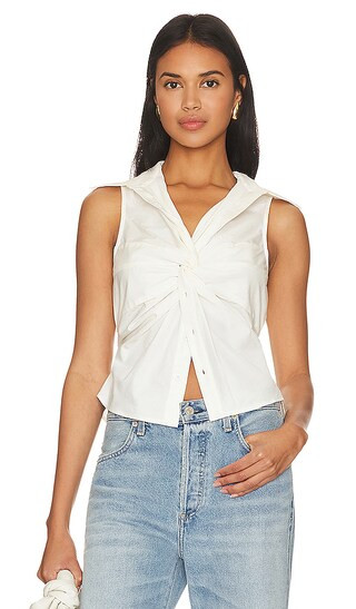 Syd Top in White | Revolve Clothing (Global)