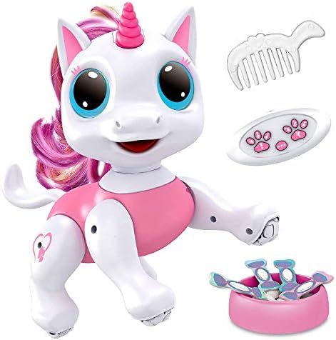 Power Your Fun Robo Pets Unicorn Toy for Girls and Boys - Remote Control Robot Toy with Interactive  | Amazon (US)