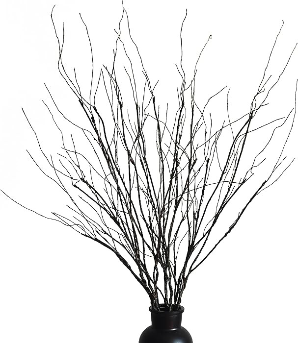 10 PCS Artificial Twigs Curly Willow Branches, 30.7 Inches Lifelike Bendable Artificial Branch Fl... | Amazon (US)
