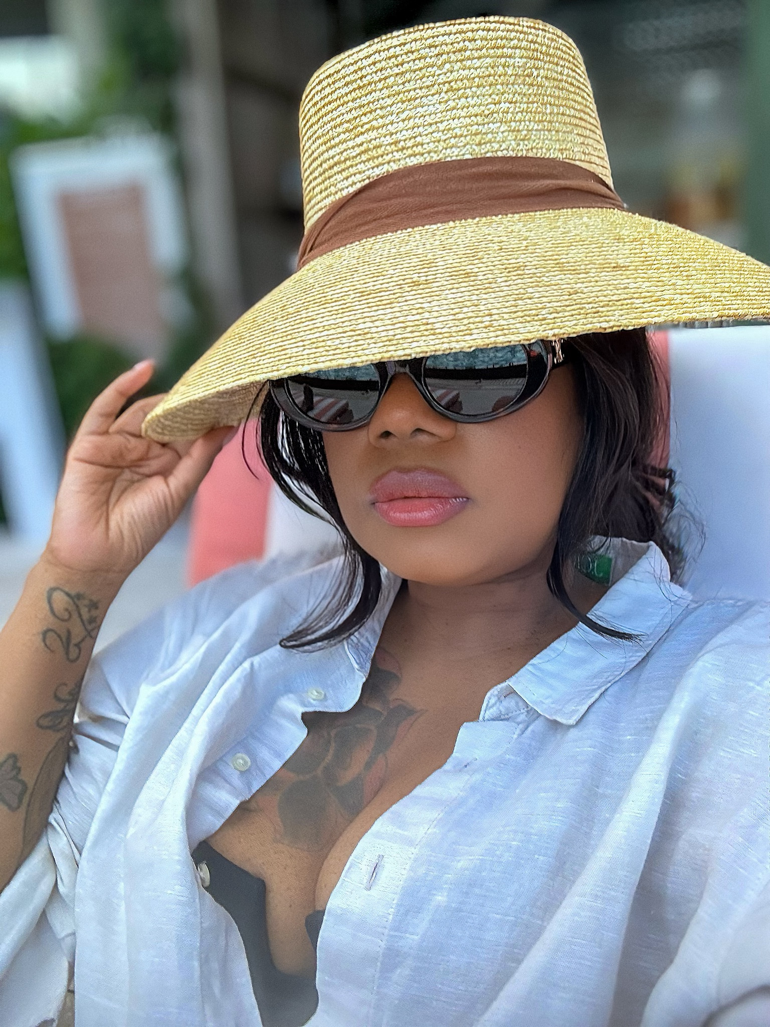 “Sporting a stylish sun hat and sunglasses, with a cover-up draped over my swimsuit. Perfect for staying cool and protected while enjoying the sunshine.”

#LTKMidsize #LTKOver40 #LTKSummerSales