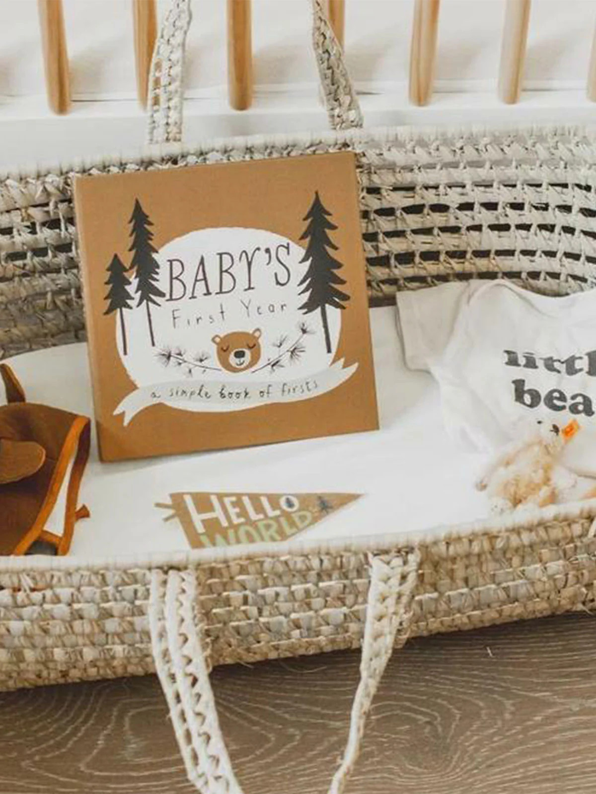 Baby Memory Book, Little Camper | SpearmintLOVE