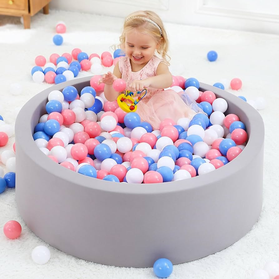 Foam Baby Ball Pit for Toddlers: Large Baby Ball Pit for Babies with Soft Memory Sponge, Indoor O... | Amazon (CA)
