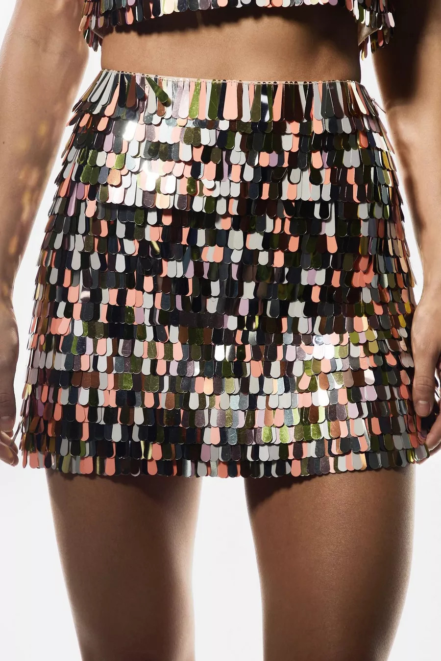 Embellished Sequin High Waisted Skirt | Nasty Gal US