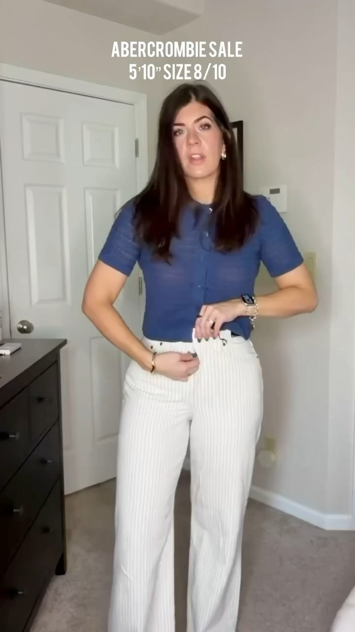 Use code SHORTSAF for a stackable 15%

Texture sweater-medium Striped wide leg jeans- 29 curvy Abercrombie sale, LTK sale, Spring sale, spring fashion, spring style, midsize fashion, denim sale, spring dresses, midsize dresses, size inclusive event outfits, trendy looks, trending, Capsule Wardrobe, Get Ready With Me, midsize casual outfits, date night look

#LTKMidsize #LTKSaleAlert #LTKSeasonal