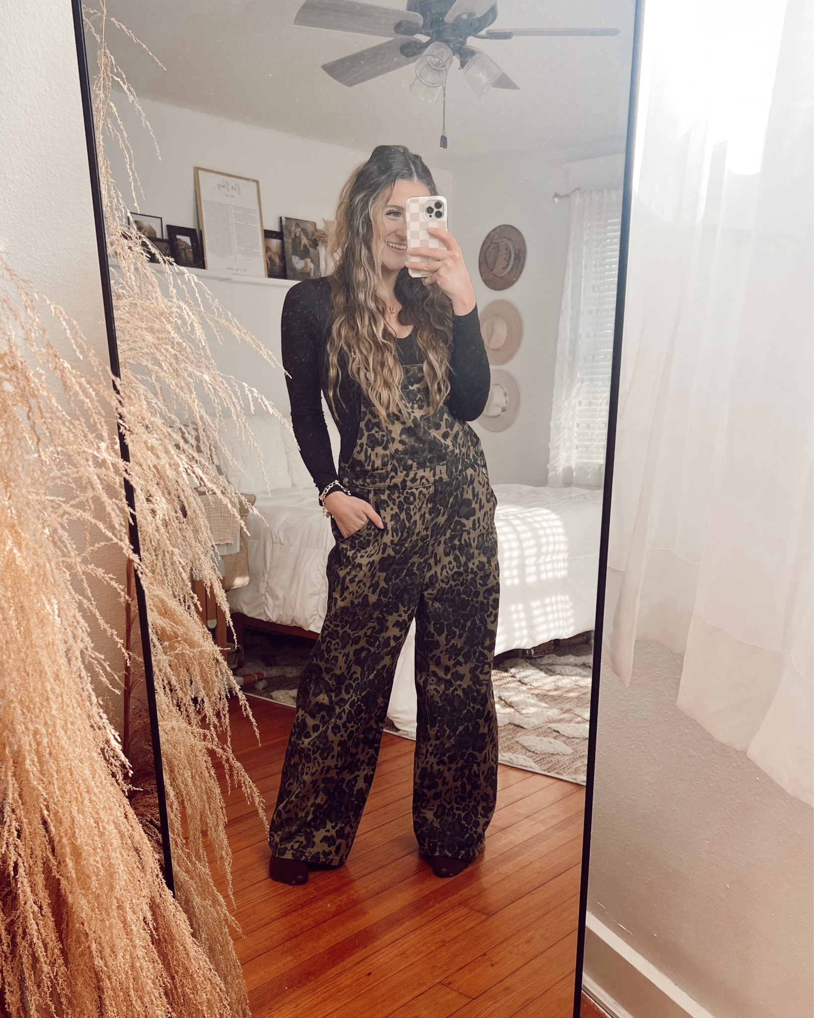 Viral leopard overalls 🐆🎱🫶🏼 

#LTKStyleTip #LTKFindsUnder50 #LTKBeauty