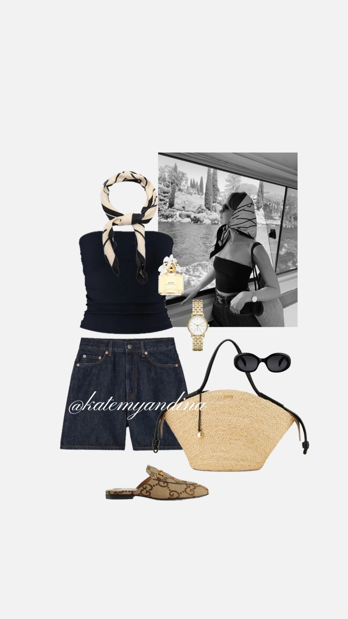 #como #comooutfits #vacation #vacationoutfits #vacationlooks #holidays #holidaylooks #holidayoutfits #jeansshorts #tubetop #boat #boatday #scarf #silkscarf

#LTKstyletip #LTKsummer #LTKtravel
