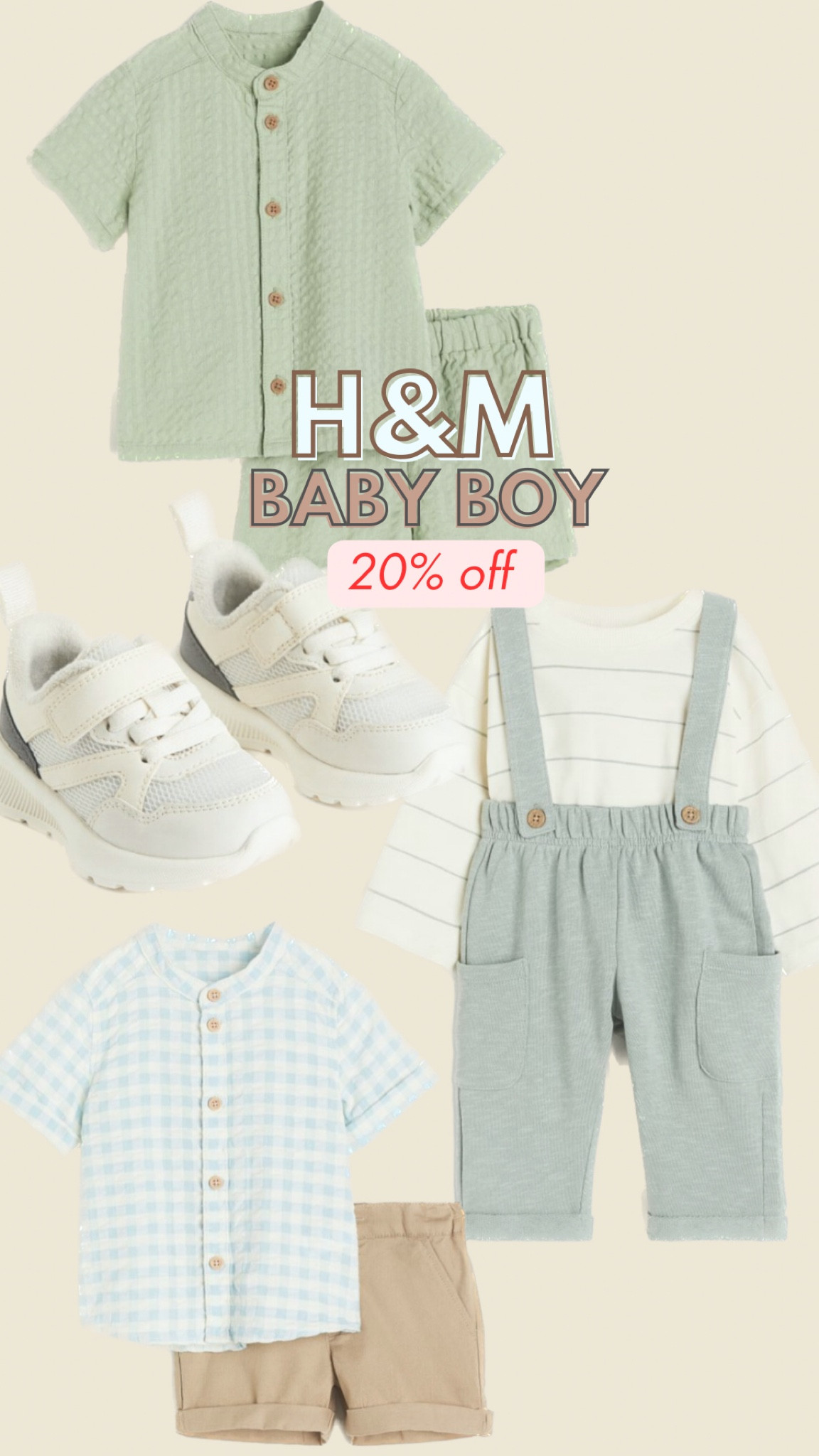 Green neutrals for baby boys? Absolutely! Everything is 20% off on H&M website! Hurry and stock up today! 

#LTKbaby #LTKsalealert #LTKkids