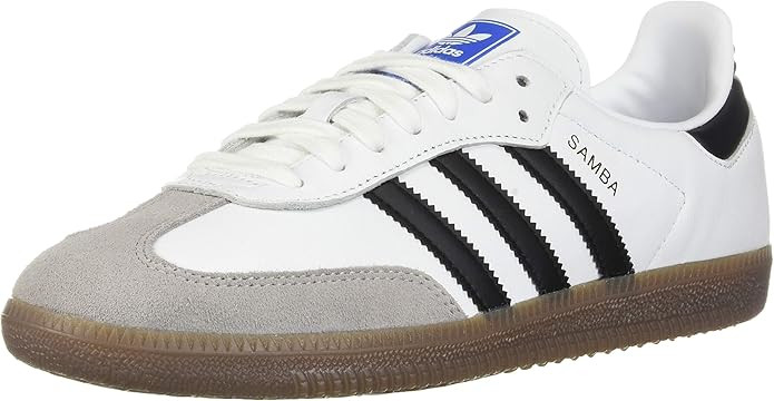 adidas Originals WMNS Samba OG - White / Black / Clear Granite | Amazon (US)