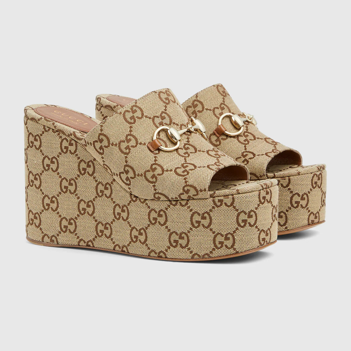 Gucci - Women's wedge sandal with Horsebit | Gucci (US)
