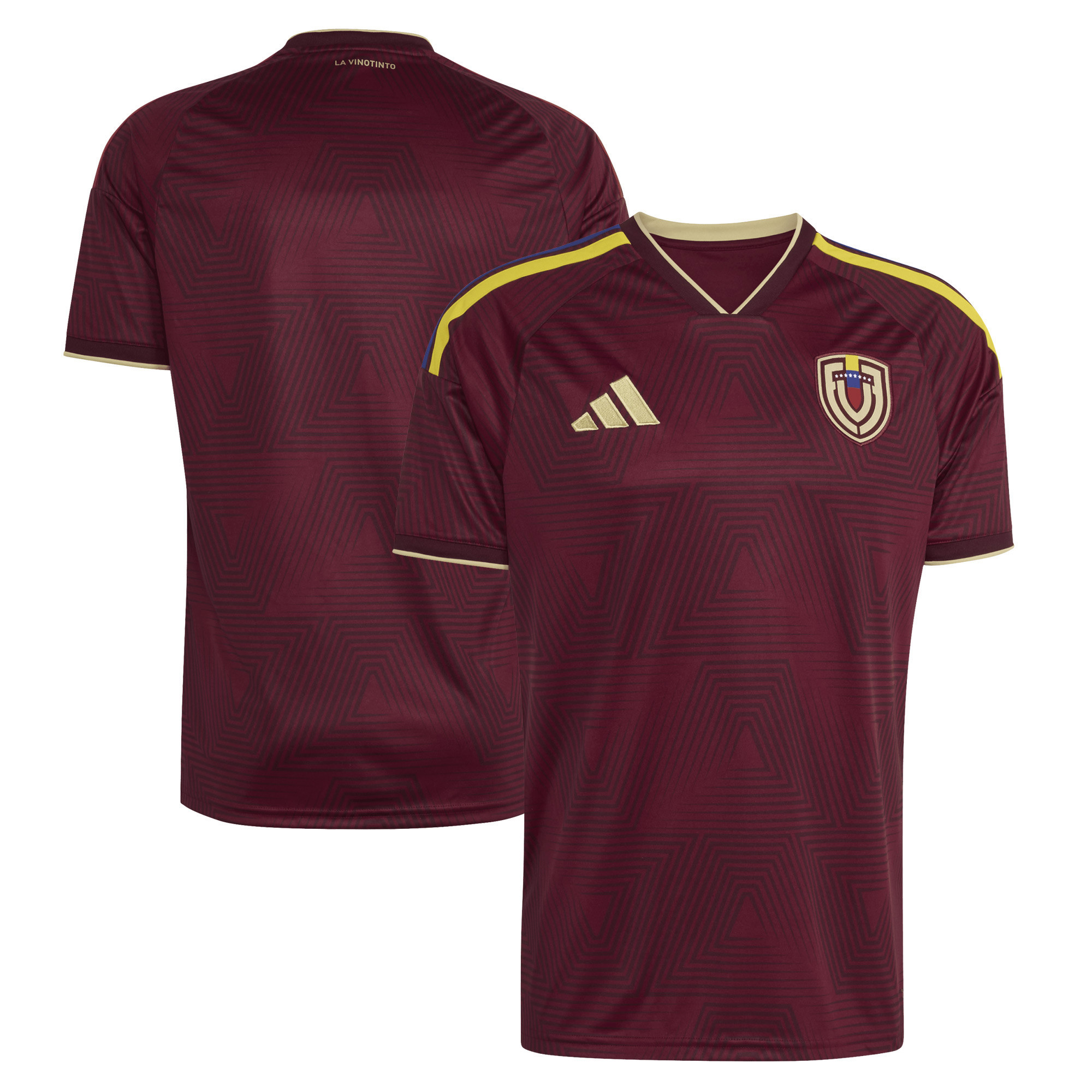Men's adidas Wine Venezuela National Team 2026 Home Replica Jersey | Fanatics
