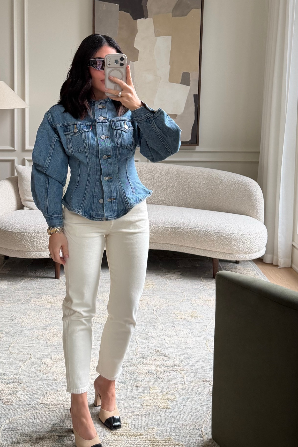 Jacket - XS 
jeans - 25