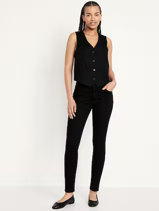 Mid-Rise Rockstar Super-Skinny Jeans | Old Navy (US)
