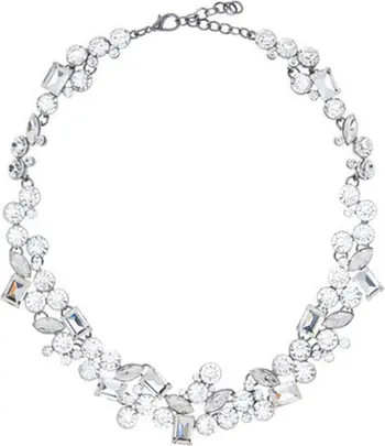 EYE CANDY LOS ANGELES Crystal Cluster Collar Necklace | Nordstromrack | Nordstrom Rack