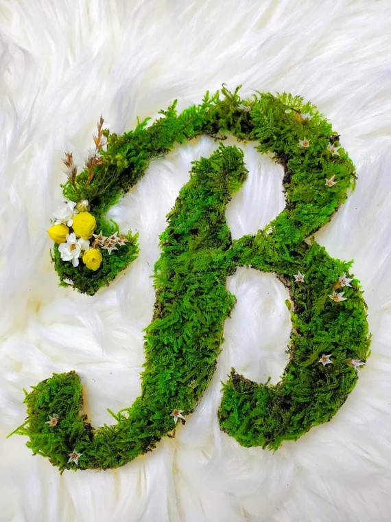 Moss letters | Etsy | Etsy (US)