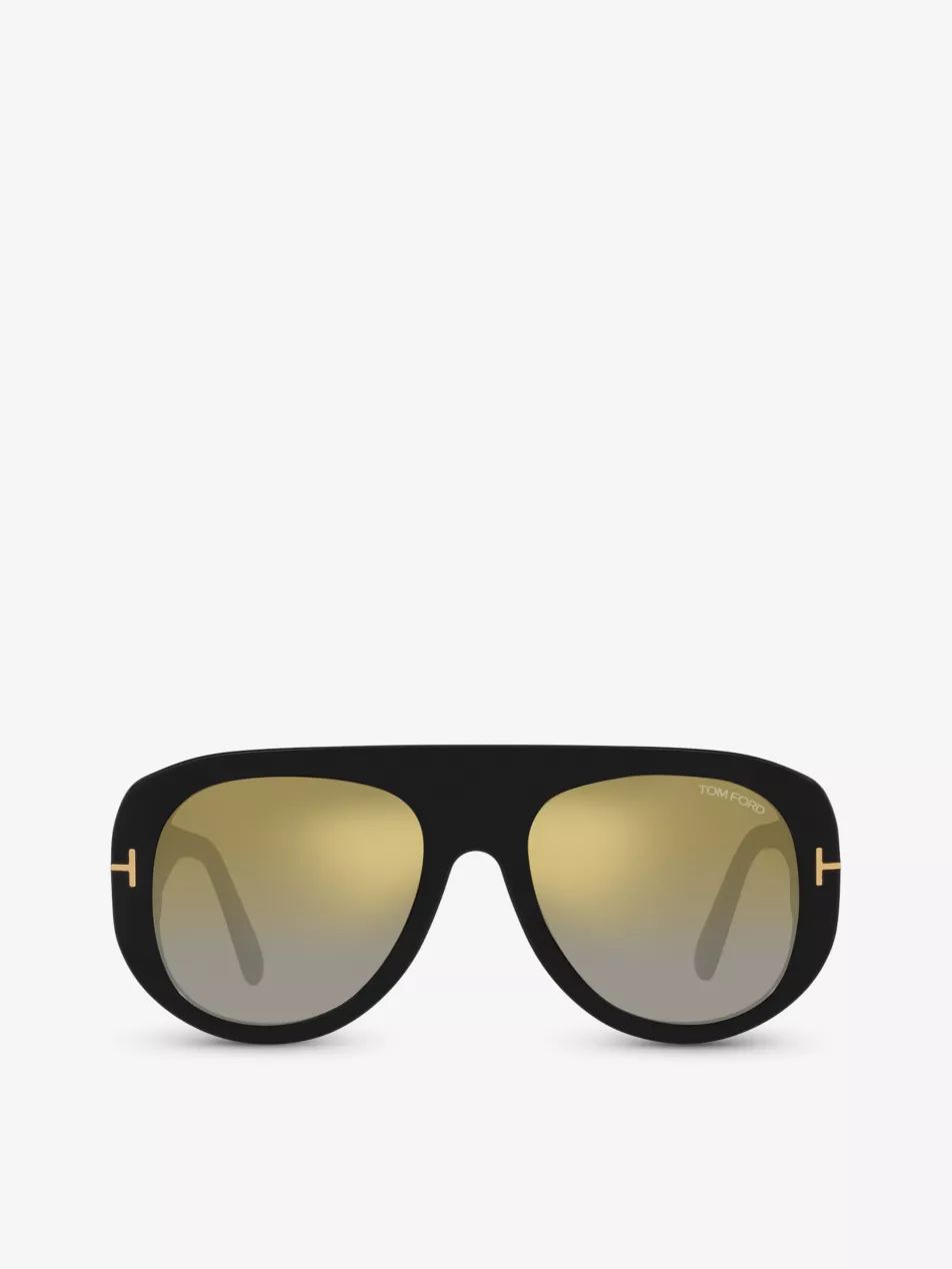 TR001779 Cecil aviator-frame acetate sunglasses | Selfridges