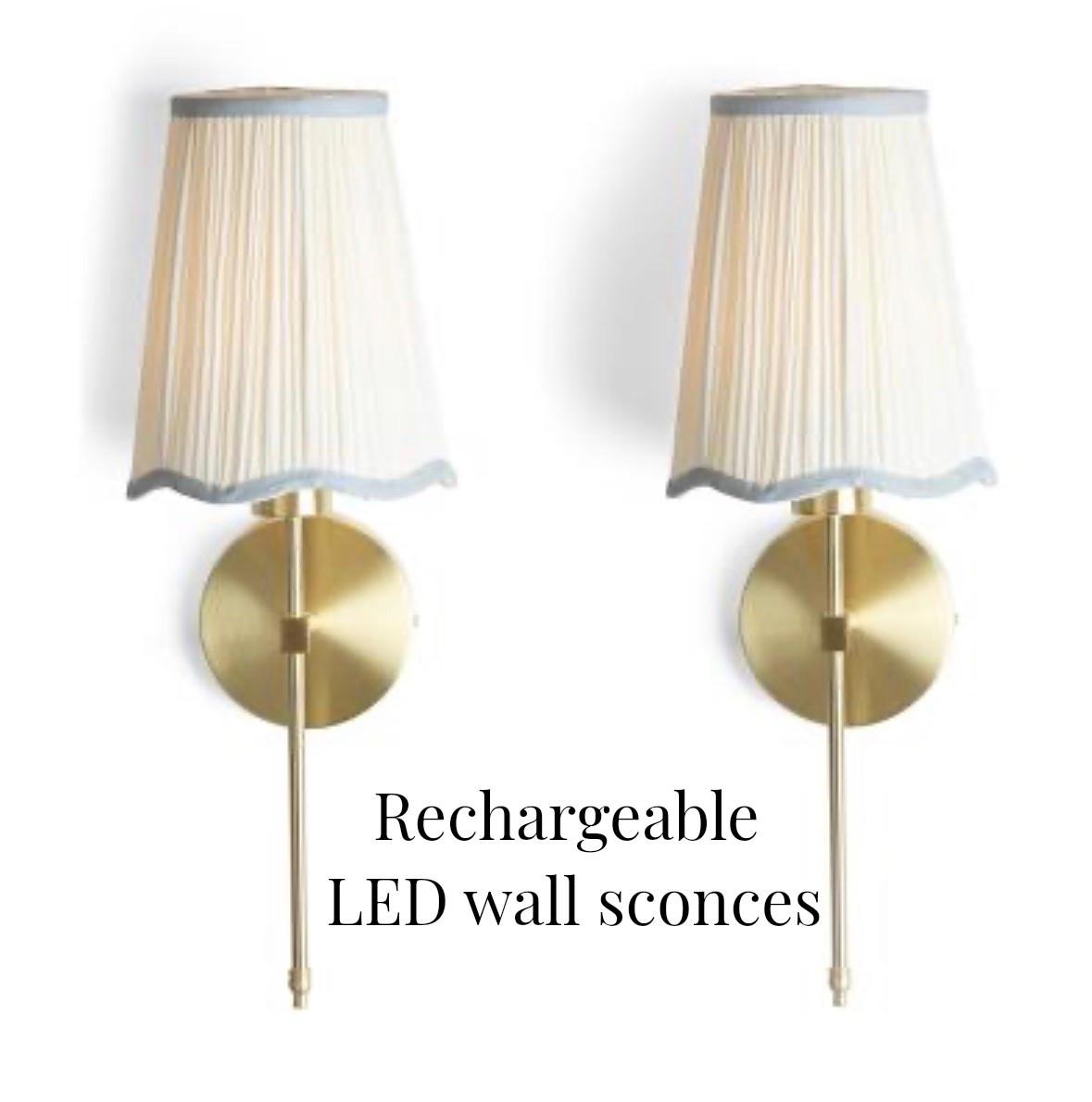 These rechargeable scallop LED wall sconces are so pretty!!!

#LTKSaleAlert #LTKSeasonal #LTKHome