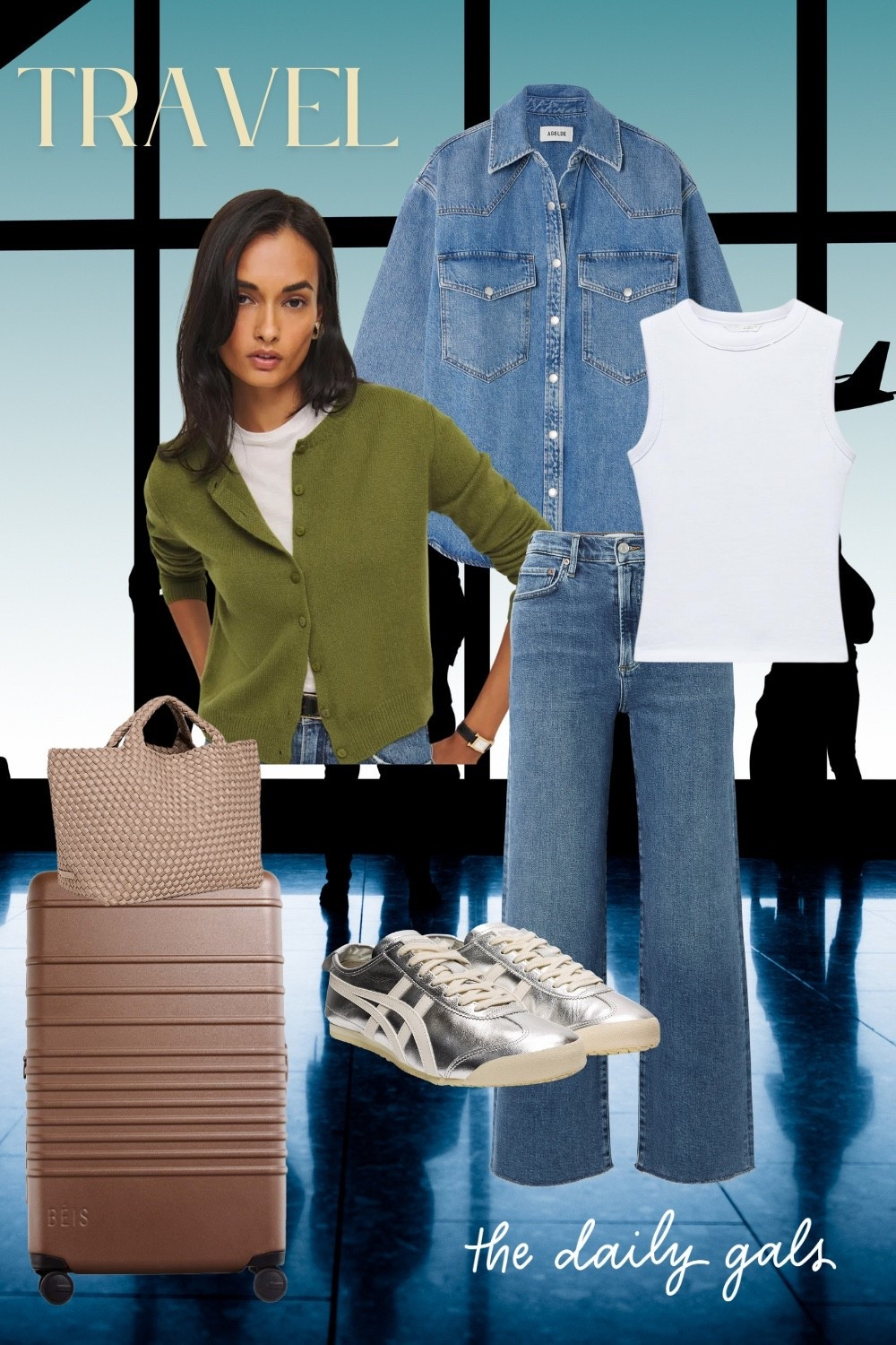 Travel outfit. NYC Summer 2025 

#LTKTravel #LTKStyleTip