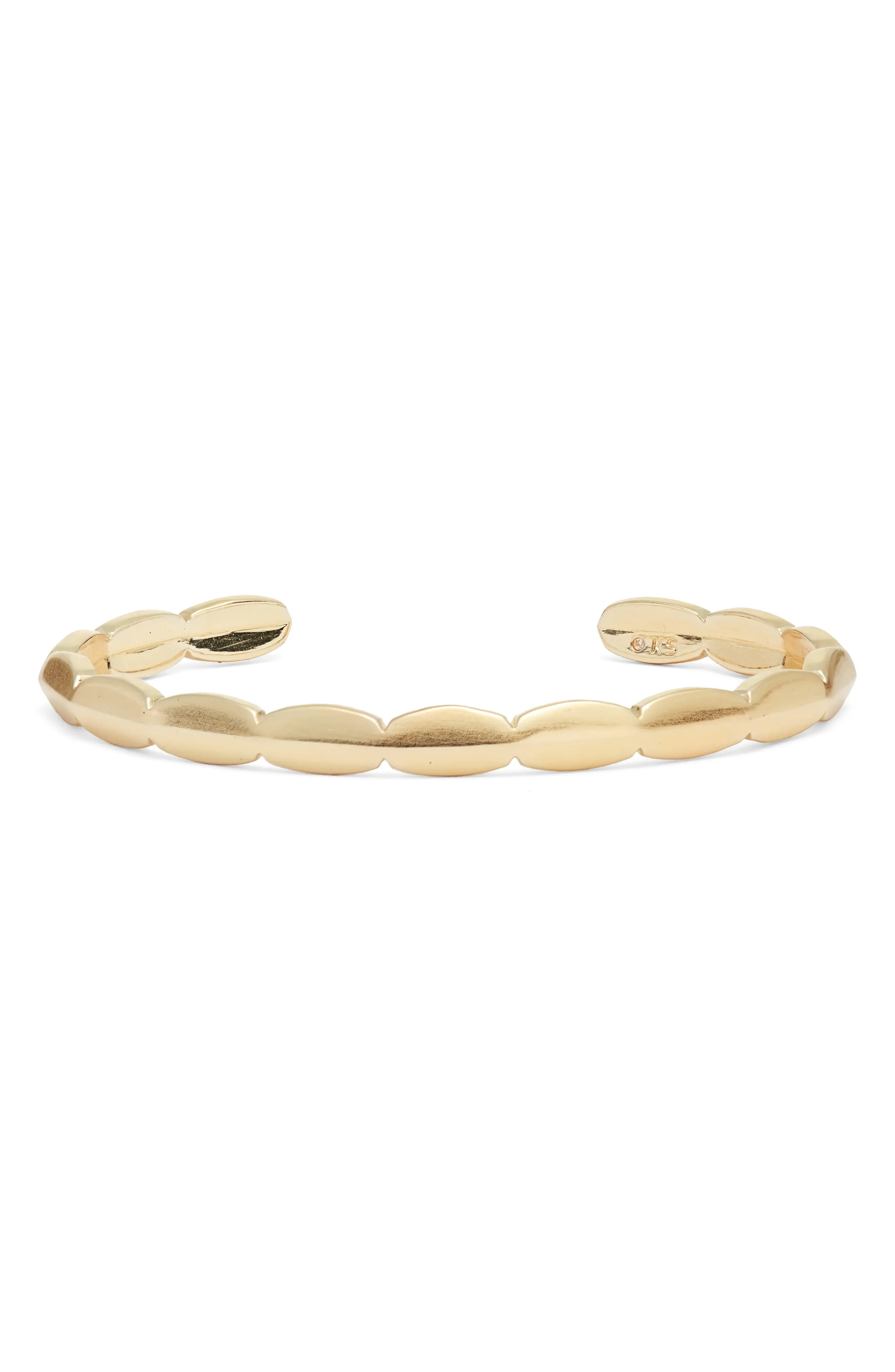Kendra Scott Brooke Cuff Bracelet in Gold at Nordstrom | Nordstrom