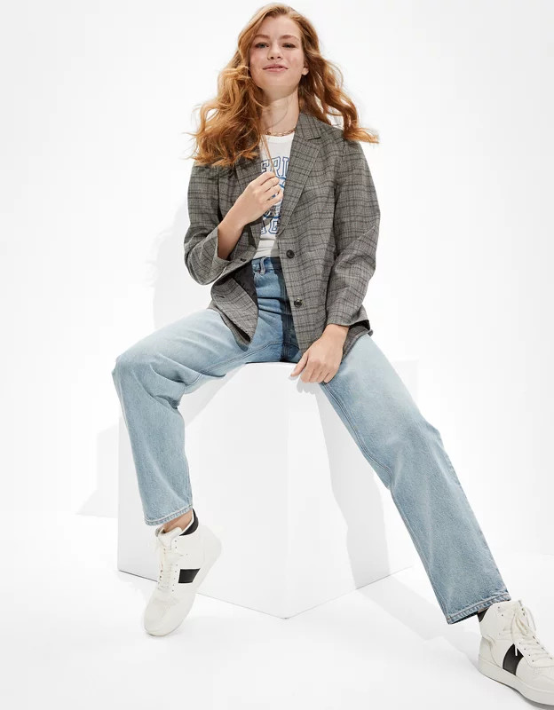 AE Plaid Blazer | American Eagle Outfitters (US & CA)