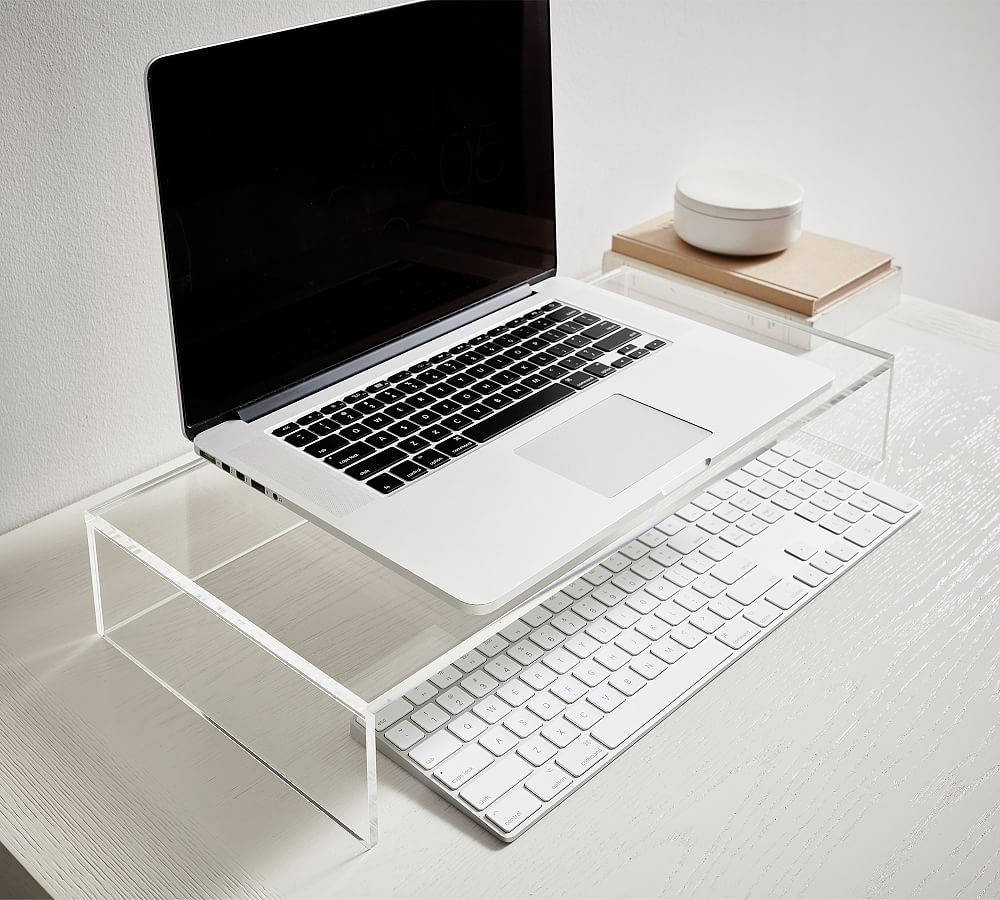 Acrylic Home Office Desk Riser,Small | Pottery Barn (US)