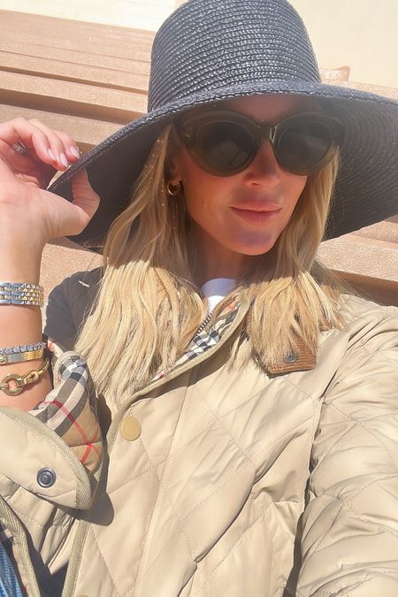 One of my favorite full coverage sun hats. Also - this timeless jacket is one you will have in your closet for years and use all year round! 

#LTKStyleTip