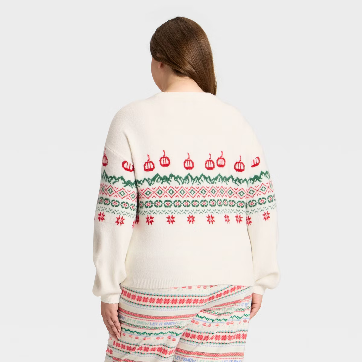 Women's Fair Isle Holiday Matching Family Sweater - Wondershop™ Cream | Target