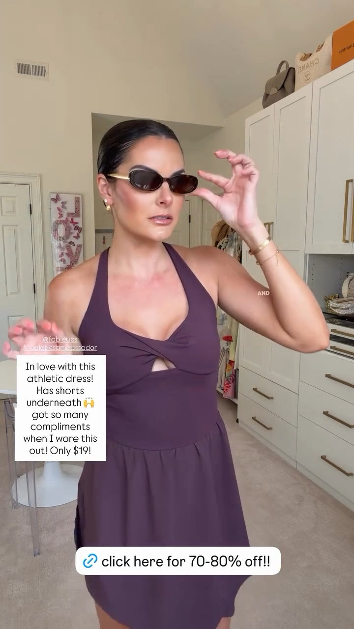 Plum athletic dress with shorts underneath 💜

If you sign up to be VIP, you’ll get 70-80% off your first order! 

Dress: M

Linking the rest of my order below!

#LTKootd #LTKActive #LTKSaleAlert