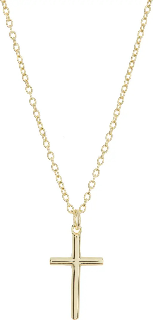 Sterling Silver Cross Pendant Necklace | Nordstrom Rack