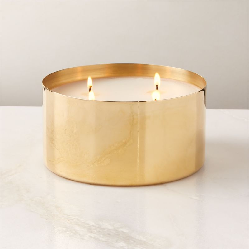 Cedarwood + Tobacco Scented Candle 32.5 OZ | CB2 | CB2