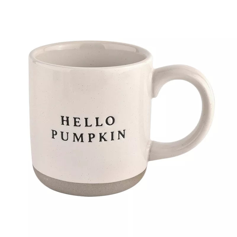 Sweet Water Decor Hello Pumpkin Stoneware Coffee Mug -14oz | Target