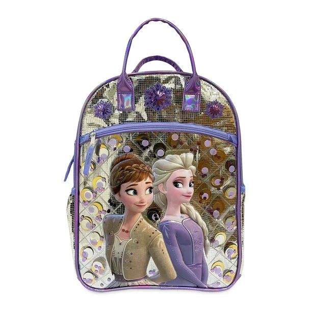 Disney Frozen 2 Girls' Top Handle Purple Backpack | Walmart (US)