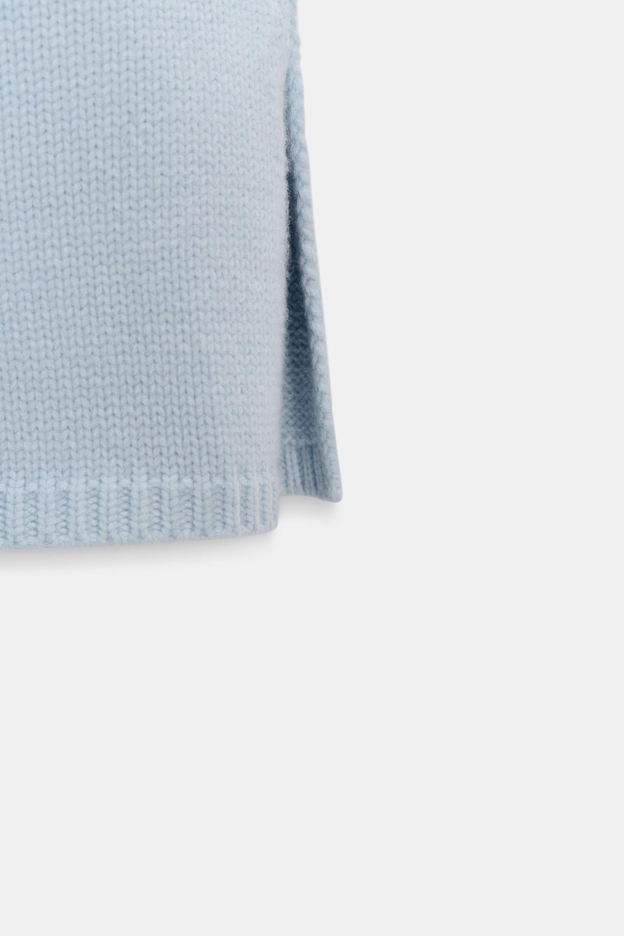 STRICKWESTE MIT BETONTEN SCHULTERN | Zara DE