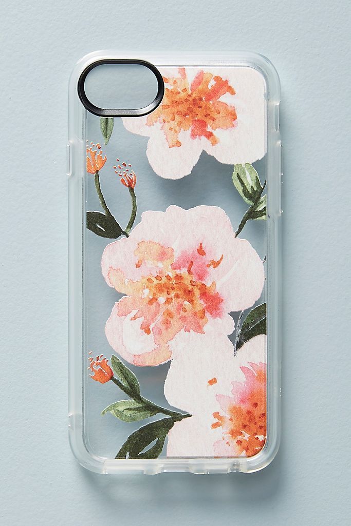 Casetify Pink Floral iPhone Case | Anthropologie (US)