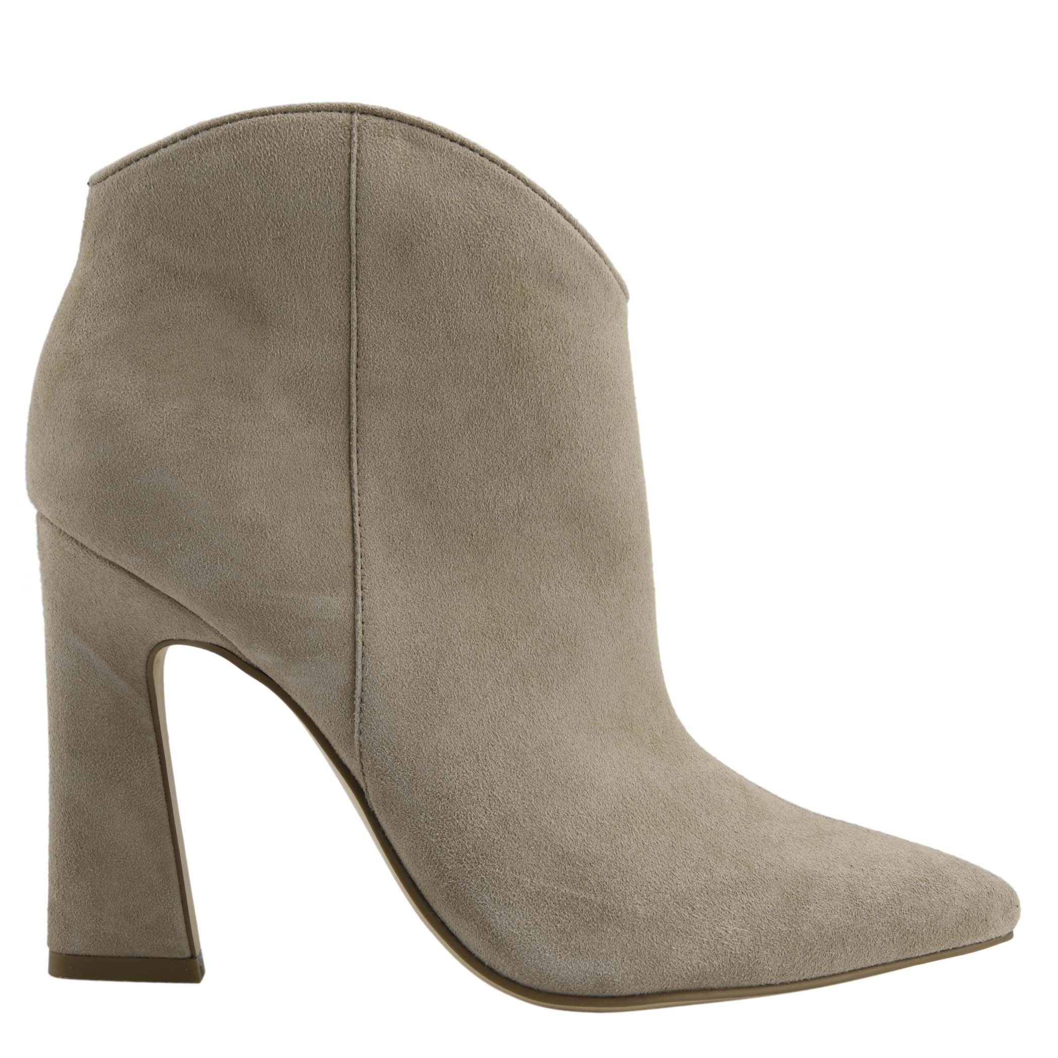Masina Ankle Bootie 11 / M / Light Natural Suede | Rockport (US)