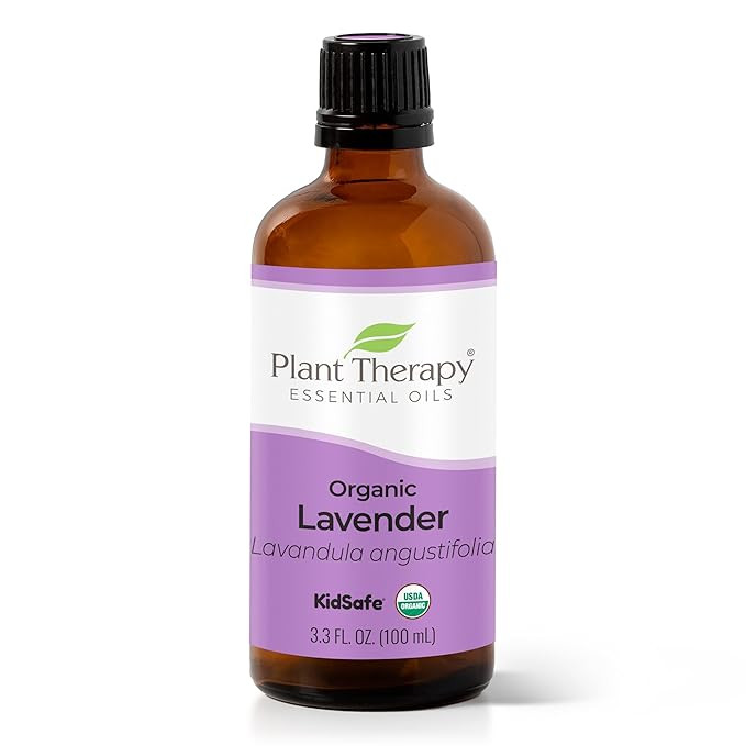 Plant Therapy Organic Lavender Essential Oil 100% Pure, USDA Certified Organic, Undiluted, Natura... | Amazon (US)
