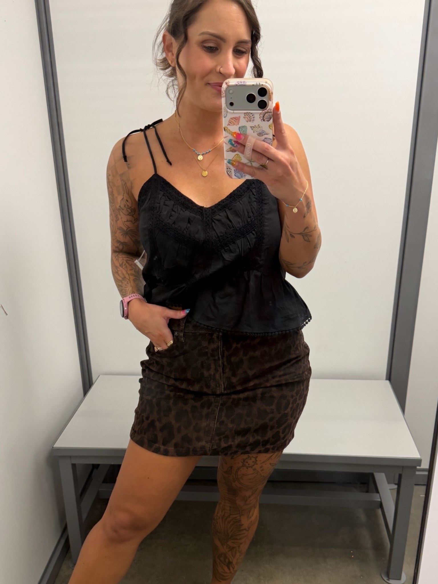 I love a leopard moment. May have to go back for this skirt too 🤣. I’m wearing a 6. @Walmart

#LTKSeasonal #LTKxWalmart #LTKNYFW
