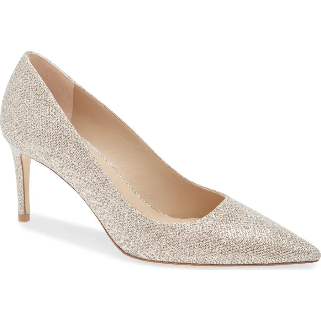 Stuart Weitzman Stuart Power 75 Pump in Poudre at Nordstrom, Size 9.5 | Nordstrom